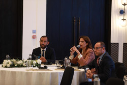 GITEX Africa exhibitors address media at an industry roundtable briefing.jpg